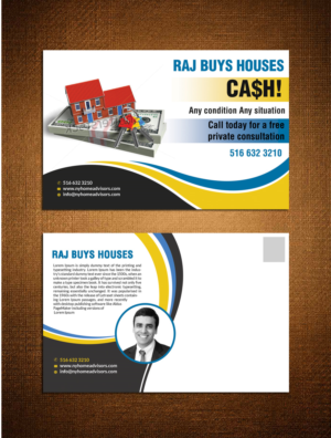 Diseño de Postal por creative.bugs para NY Home Advisors | Diseño: #8211794