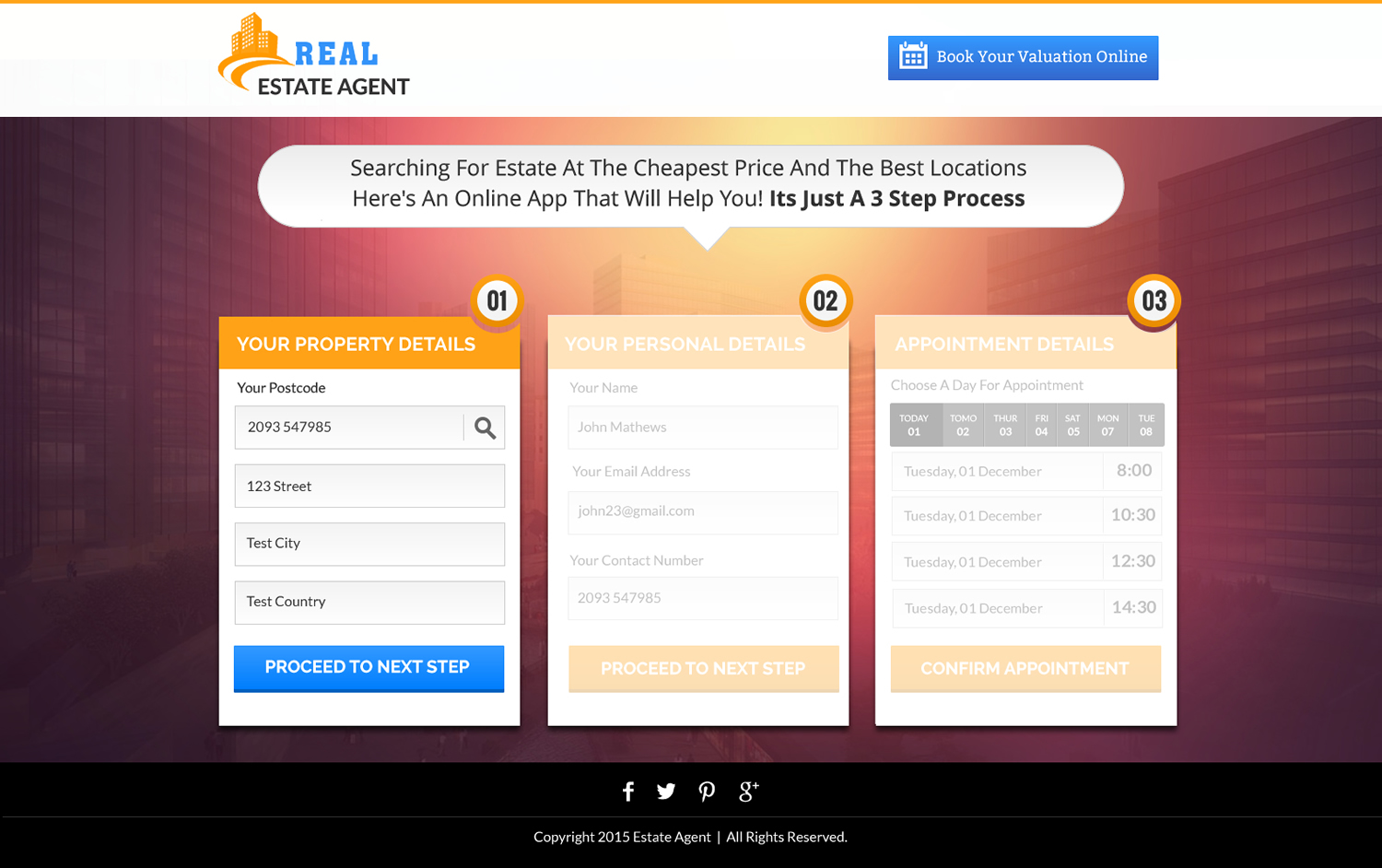 Web Design by Sbss for Blumoo Bookings | Design #8389487
