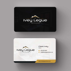 Business Card Design by INDIAN_Ashok for Ivey League Ventures | Design: #8207629