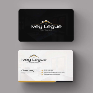Business Card Design by INDIAN_Ashok for Ivey League Ventures | Design: #8207631