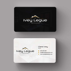 Business Card Design by INDIAN_Ashok for Ivey League Ventures | Design: #8207633