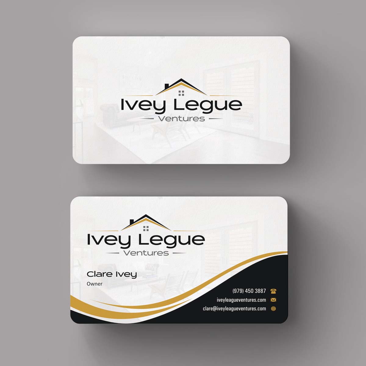 Business Card Design by INDIAN_Ashok for Ivey League Ventures | Design #8207636