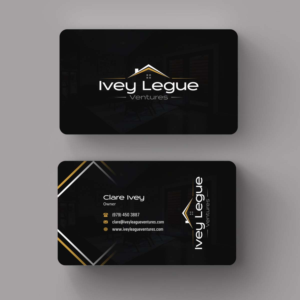 Business Card Design by INDIAN_Ashok for Ivey League Ventures | Design: #8207637