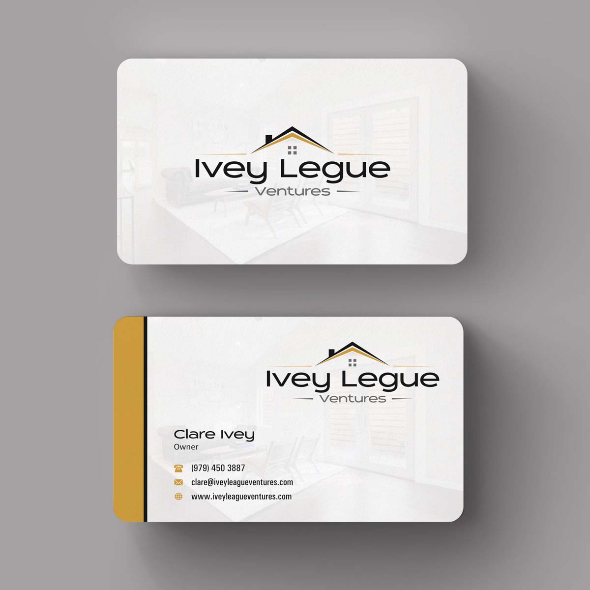 Diseño de Tarjeta de Presentación por INDIAN_Ashok para Ivey League Ventures | Diseño #8207638