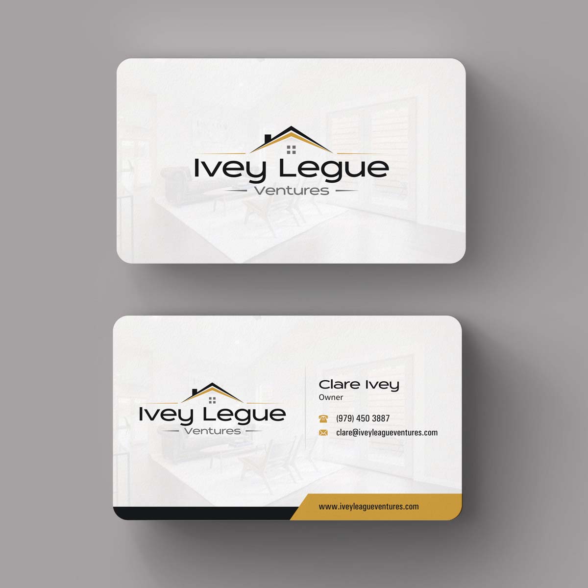 Business Card Design by INDIAN_Ashok for Ivey League Ventures | Design #8207639