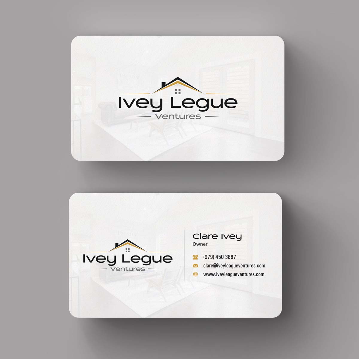 Business Card Design by INDIAN_Ashok for Ivey League Ventures | Design #8207640