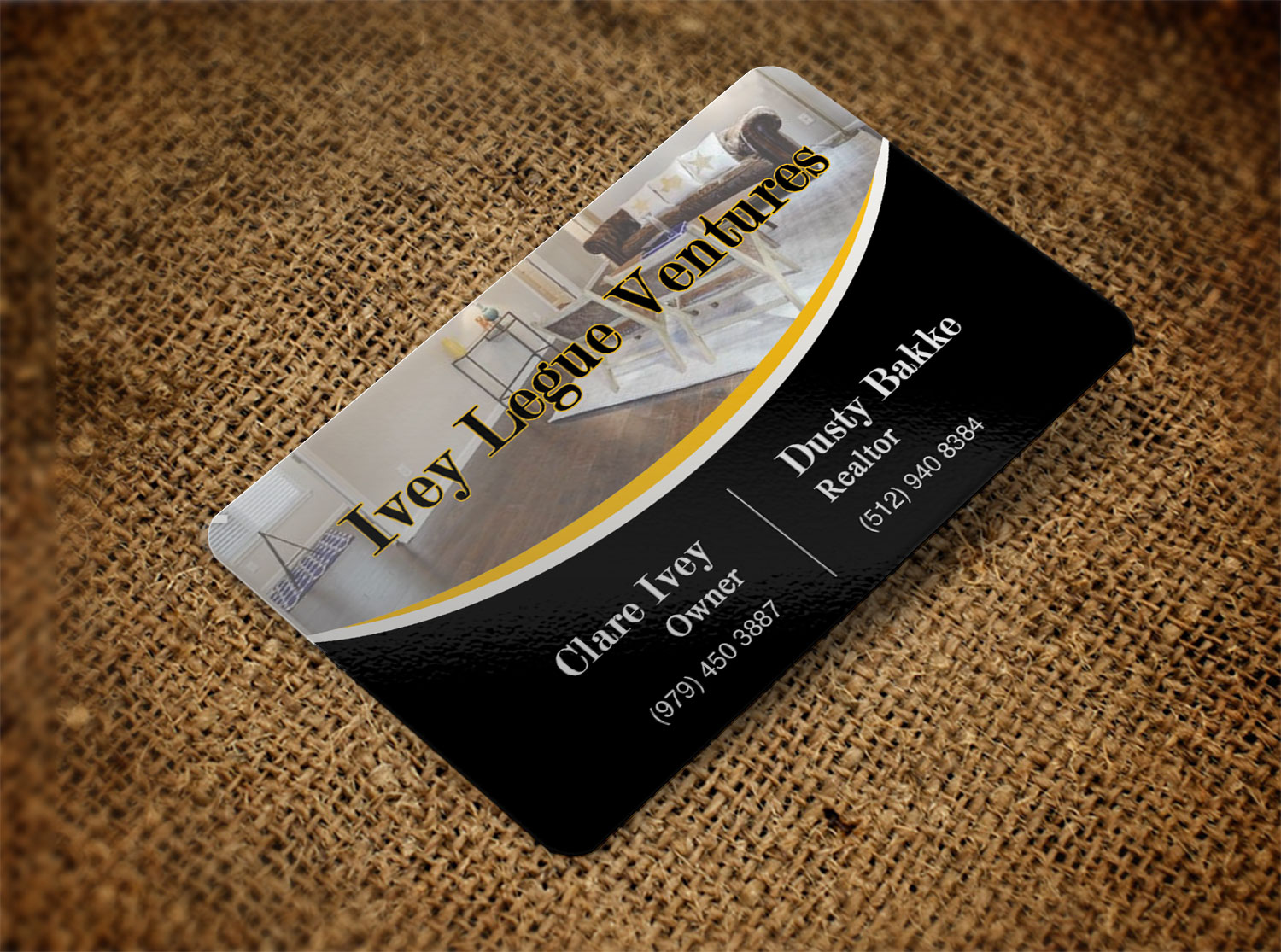 Business Card Design by Lanka Ama for Ivey League Ventures | Design #8169860