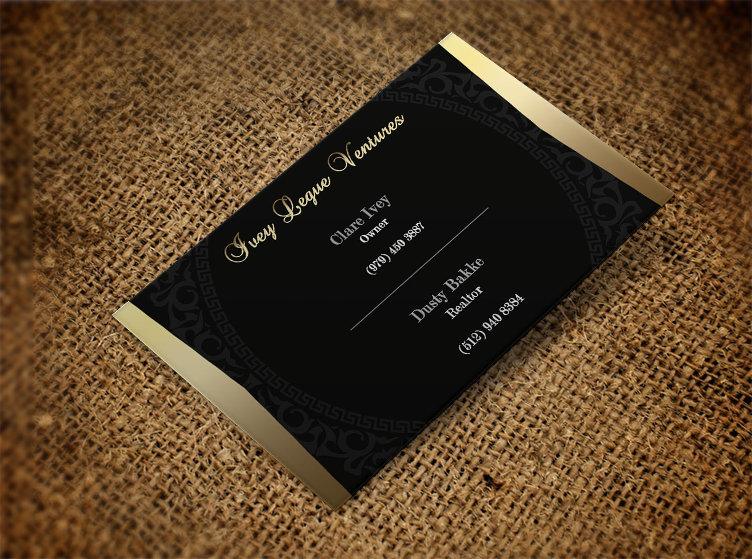 Business Card Design by Lanka Ama for Ivey League Ventures | Design #8169869