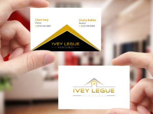 Business Card Design by Creations Box 2015 for Ivey League Ventures | Design: #8214656