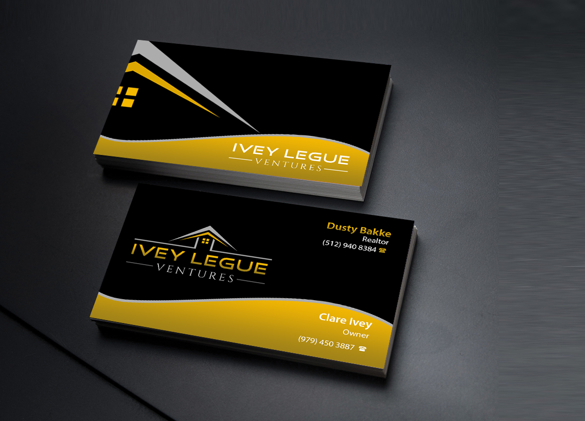 Business Card Design by Creations Box 2015 for Ivey League Ventures | Design #8214914