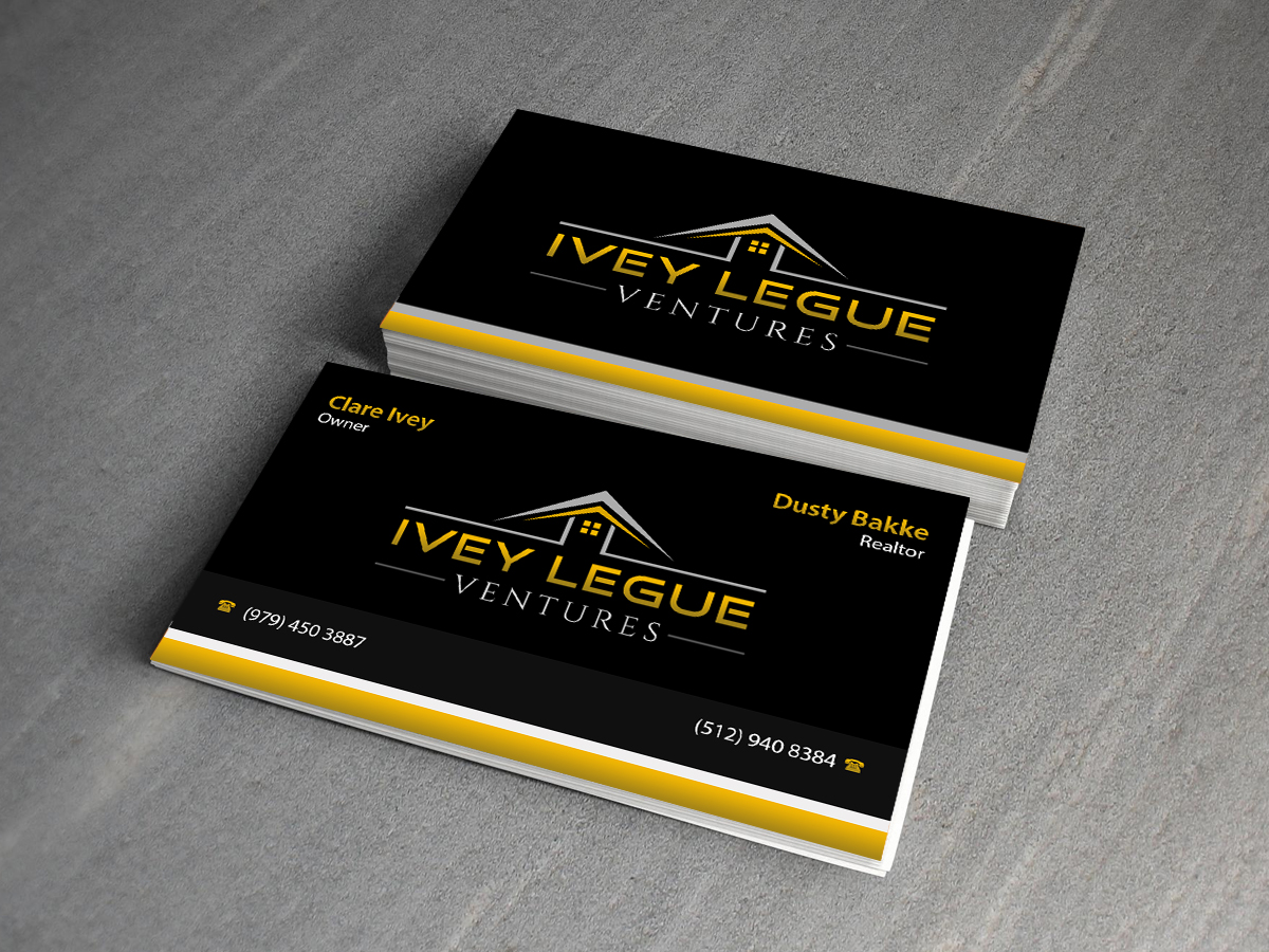 Visitenkarten-Design von Creations Box 2015 für Ivey League Ventures | Design #8214916