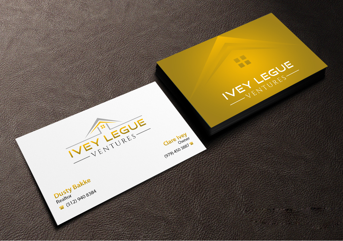 Business Card Design by Creations Box 2015 for Ivey League Ventures | Design #8214917