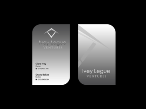 Business Card Design by Creations Box 2015 for Ivey League Ventures | Design: #8214918