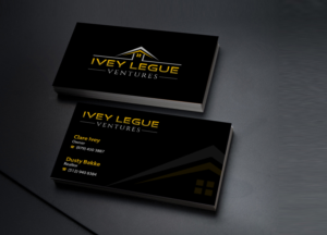 Business Card Design by Creations Box 2015 for Ivey League Ventures | Design: #8214922