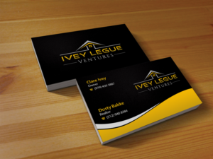 Business Card Design by Creations Box 2015 for Ivey League Ventures | Design: #8214925