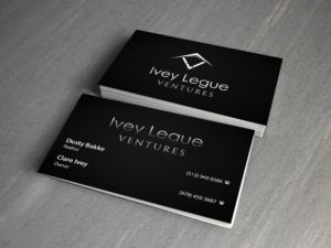 Business Card Design by Creations Box 2015 for Ivey League Ventures | Design: #8214929