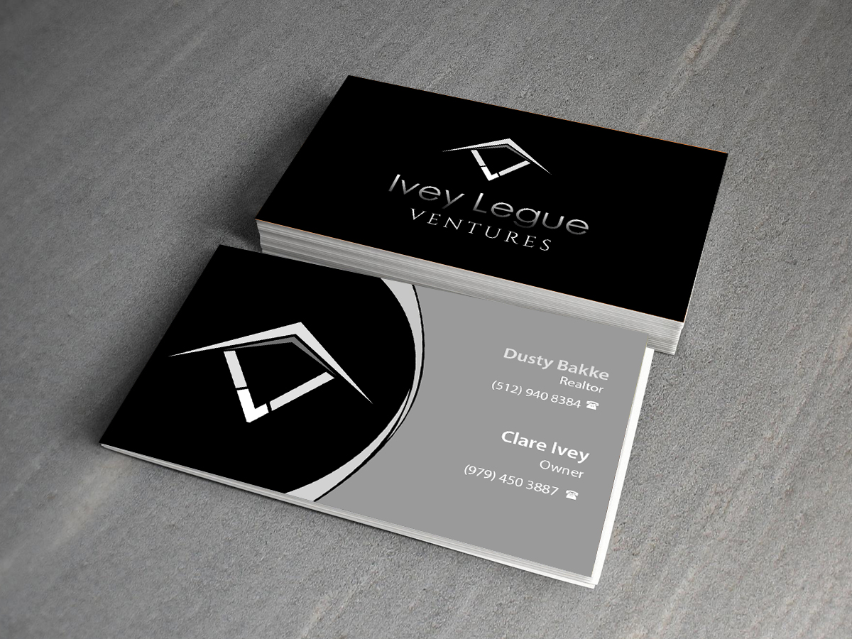 Business Card Design by Creations Box 2015 for Ivey League Ventures | Design #8214932