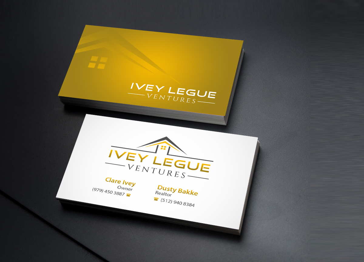 Visitenkarten-Design von Creations Box 2015 für Ivey League Ventures | Design #8214936