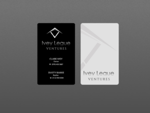 Business Card Design by Creations Box 2015 for Ivey League Ventures | Design: #8214937