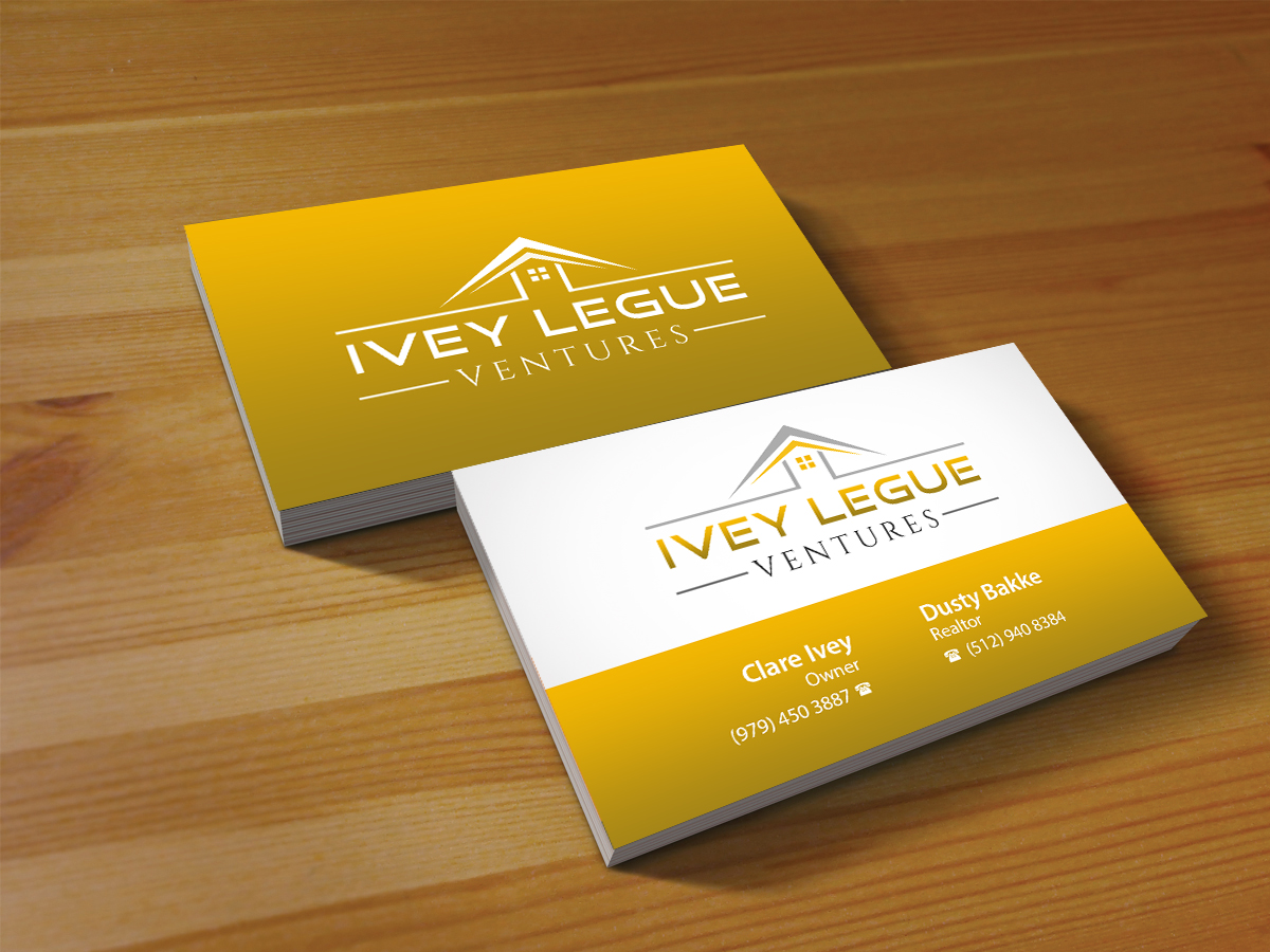 Visitenkarten-Design von Creations Box 2015 für Ivey League Ventures | Design #8214938