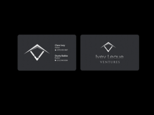 Business Card Design by Creations Box 2015 for Ivey League Ventures | Design: #8214939