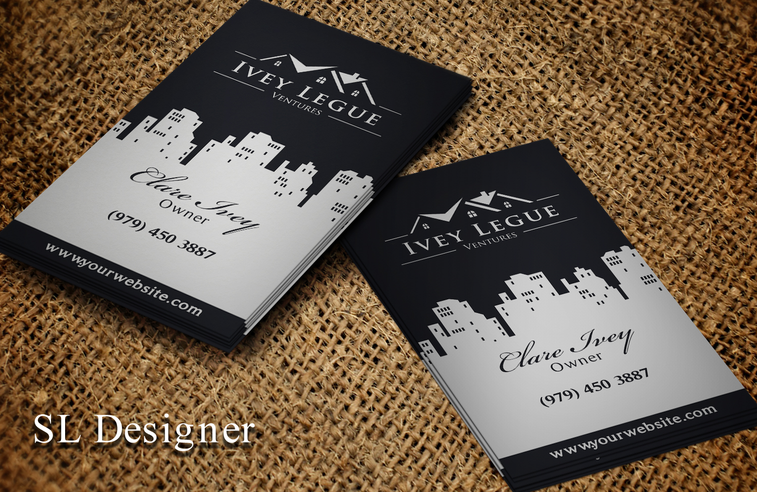 Business Card Design by SL Designer for Ivey League Ventures | Design #8168127