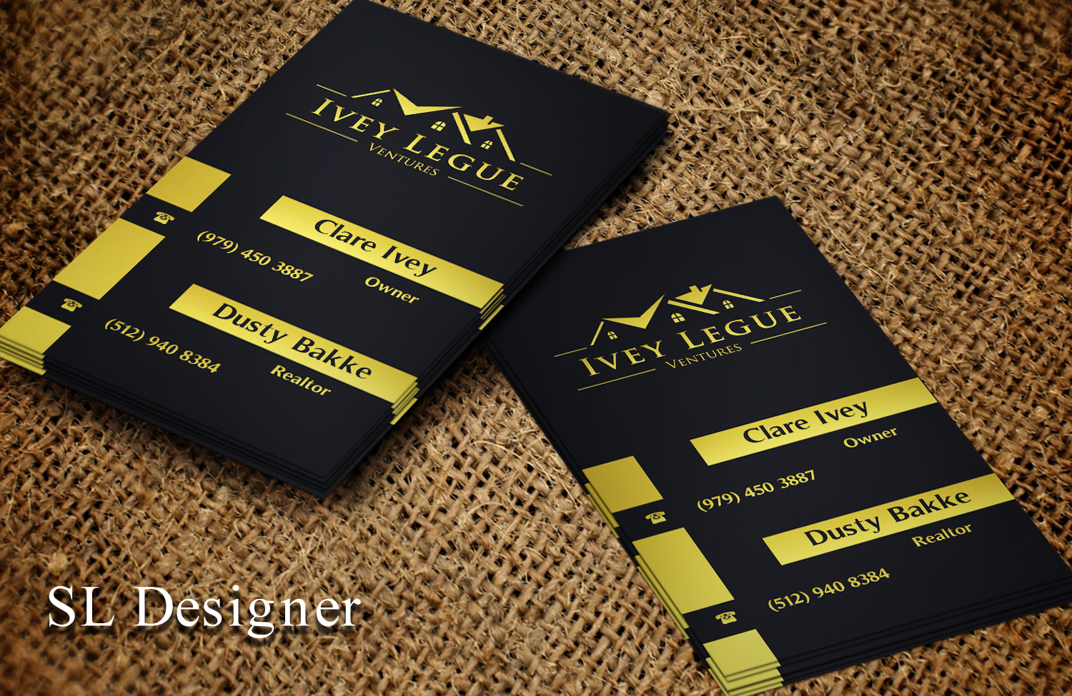 Business Card Design by SL Designer for Ivey League Ventures | Design #8168128