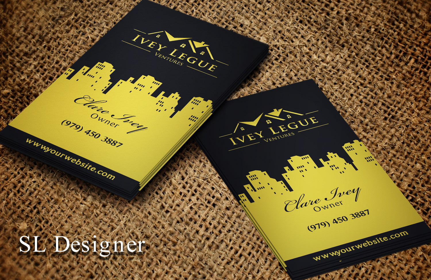 Business Card Design by SL Designer for Ivey League Ventures | Design #8168129