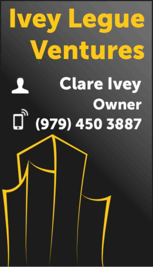 Business Card Design by saqib_nawaz80 for Ivey League Ventures | Design #8170017