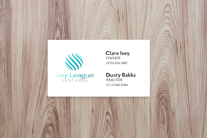Business Card Design by isabel.paoli for Ivey League Ventures | Design: #8170368