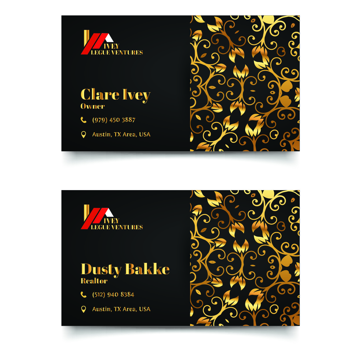 Business Card Design by rusdibaarram for Ivey League Ventures | Design #8168698