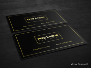Business Card Design by SyncFuse™ Solutions for Ivey League Ventures | Design: #8173842