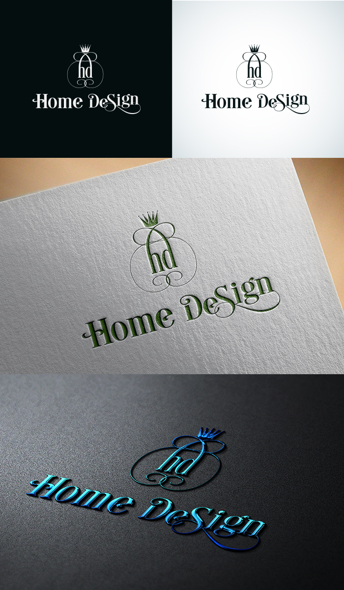 Logo Design by CastleArt for Home Design LLC | Design #8454230