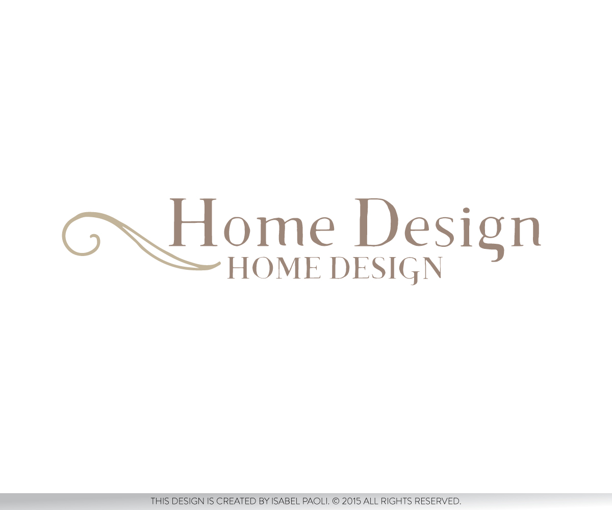 Logo Design by isabel.paoli for Home Design LLC | Design #8434916