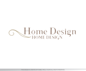 Logo Design by isabel.paoli for Home Design LLC | Design: #8434916