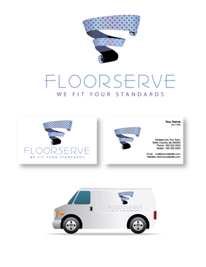 Floorserve - We fit your standards | Logo Design by Mandy Illustrator
