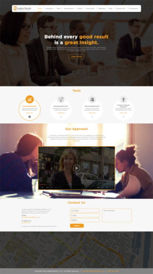 Web-Design von Logo Xtudio für Insights4Results.com | Design: #8482947