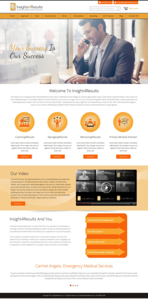 Web-Design von SJ-Designer für Insights4Results.com | Design: #8500822