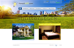 Web Design by Chris_designs for honestLED | Design: #2010452