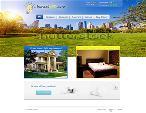 Web Design by Chris_designs for honestLED | Design: #2011641