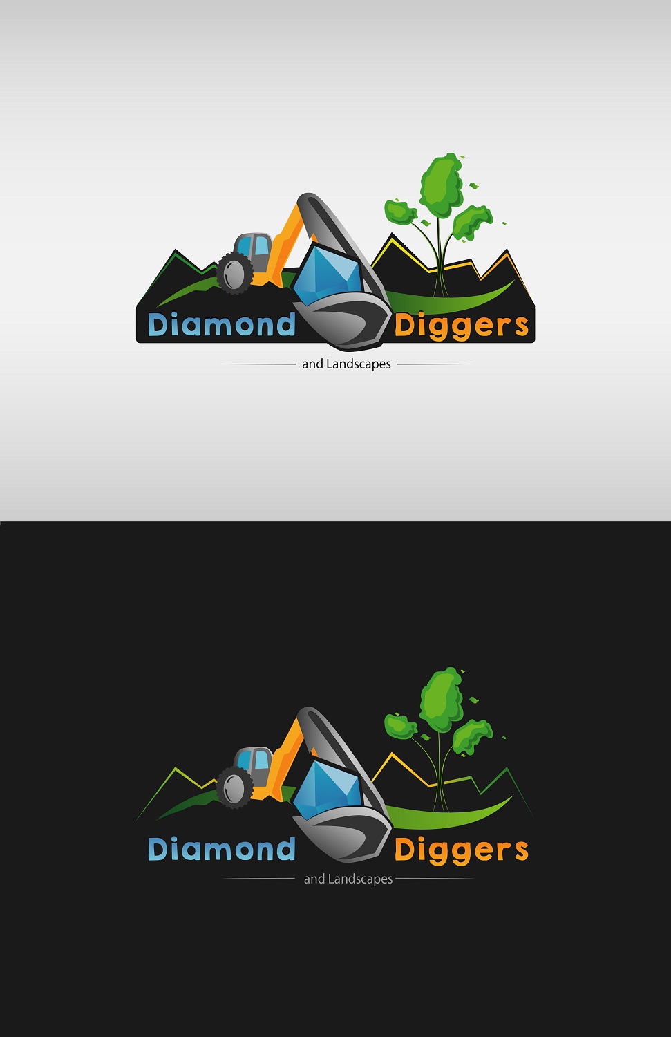 Logo-Design von Kira Graphics für Diamond Diggers and Landscapes | Design #8396688