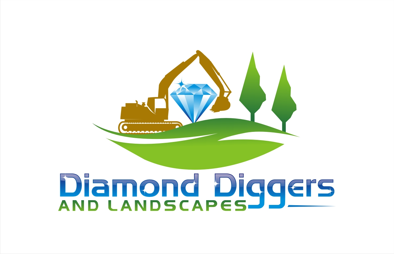 Logo Design by hih7 for Diamond Diggers and Landscapes | Design: #8210968