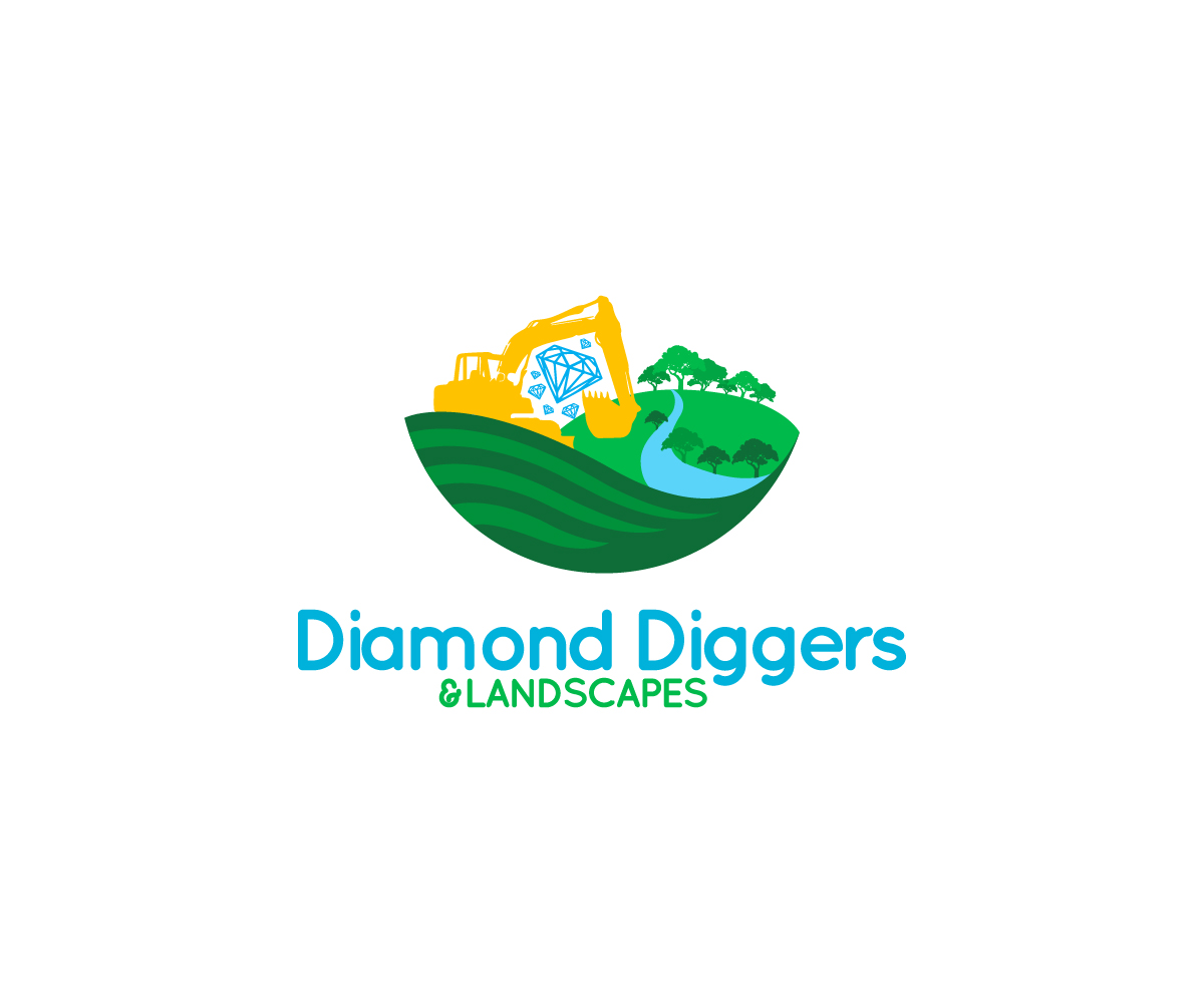 Diseño de Logo por SUDHEESH KV para Diamond Diggers and Landscapes | Diseño #8169116