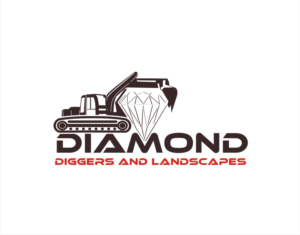 Logo Design by creative.bugs for Diamond Diggers and Landscapes | Design: #8211979