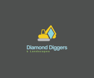 Logo Design by Vortex for Diamond Diggers and Landscapes | Design: #8170384
