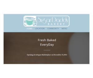 Sugar Daddy Bakery | Logo Design by MoonFeather