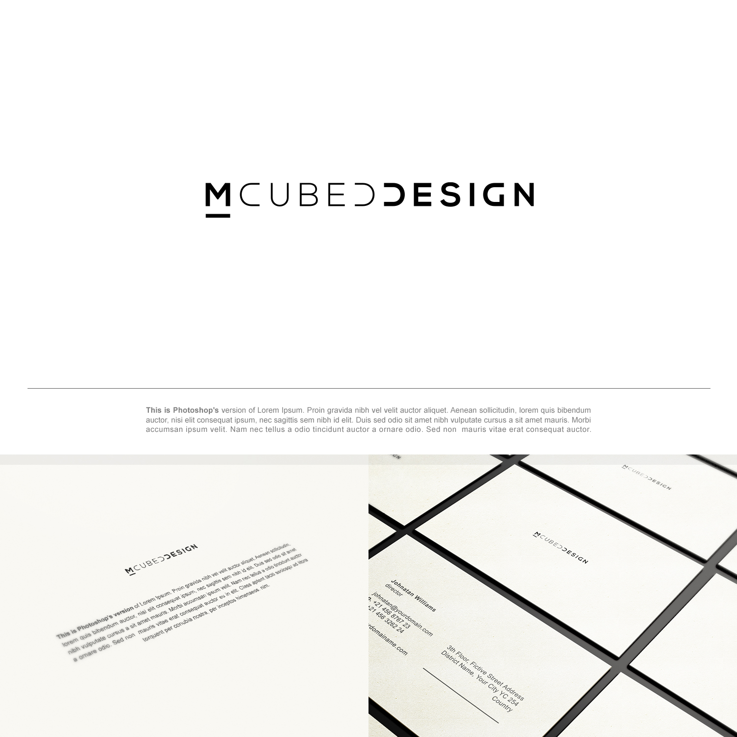 Logo Design by VisualFlava for M cubed design | Design #8408003