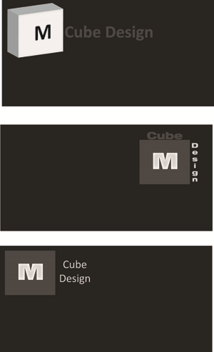 Logo Design by Despina for M cubed design | Design: #8388566