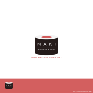Logo Design by Carletto for Maki Sushi Bar & Grill | Design: #8171102