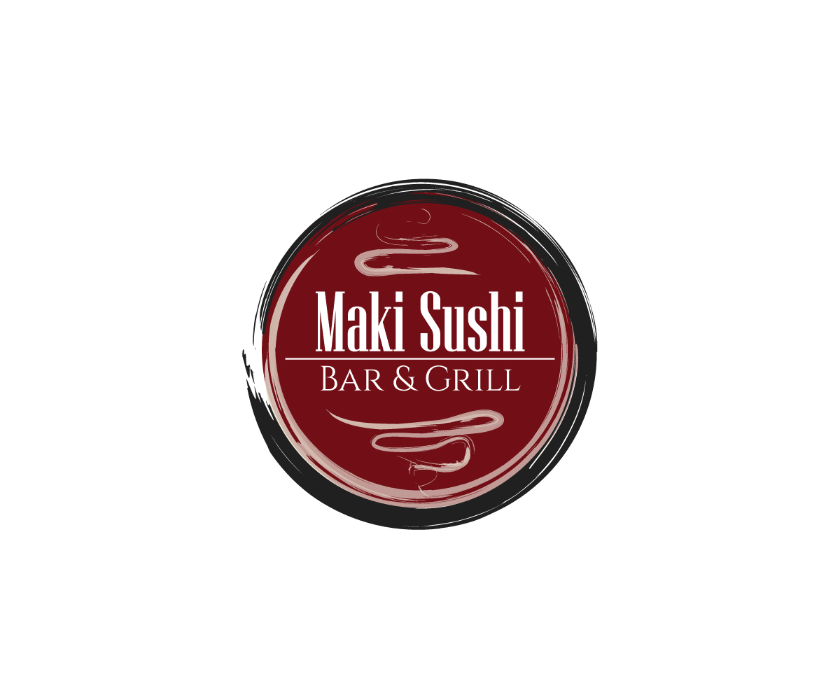 Logo Design by M.Pirs for Maki Sushi Bar & Grill | Design #8170956